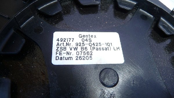VW B6 3C Passat Sklíčko sklo zrcátka automatické stmívání stmívací el. vyhřívané  - 7