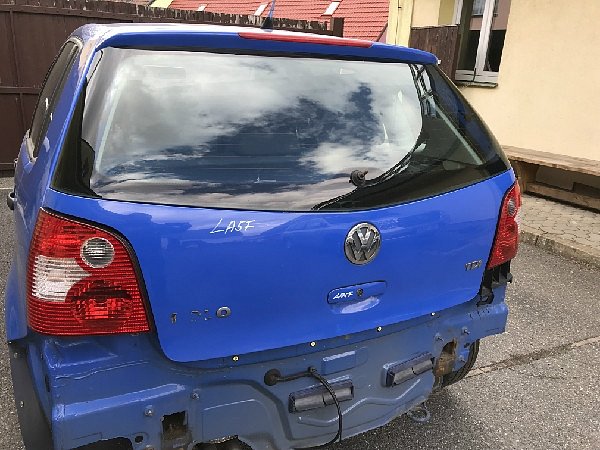 VW POLO 9N 1,4 tdi na náhradní díly BNM HCS barva MODRÁ  - 14
