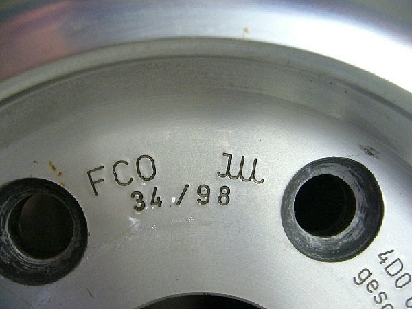 4D0 601 025M Al. kolo - hliníkový disk , Alu 16 - 4