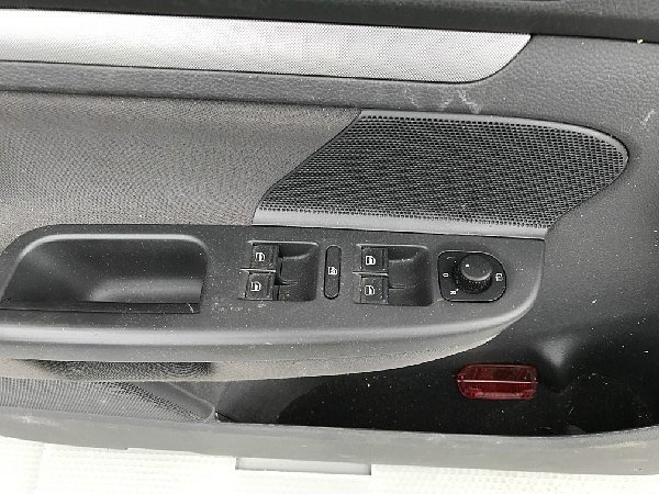 VW Golf 5 + 6 Variant Kombi Sada tapecírunků dveří černá barva + lišta carbon design 4 díly kompletní interier dveře řidič spolujezdec a zadní pravé a levá strana 4ks - 17