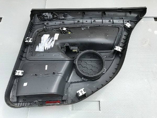 VW Golf 5 + 6 Variant Kombi Sada tapecírunků dveří černá barva + lišta carbon design 4 díly kompletní interier dveře řidič spolujezdec a zadní pravé a levá strana 4ks - 14