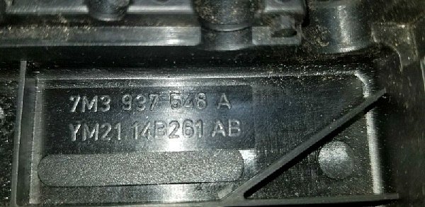 7M3 937 548B Držák pojistek  Baterie Box VW SHARAN SEAT ALHAMBRA GALAXY - 4
