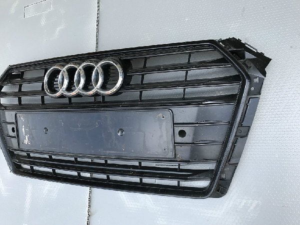8W0 853 651 AB Audi A4 8W B9 S -LINE Maska přední mřížka nárazníku mřížka chladiče černá lesklá barva  - 2