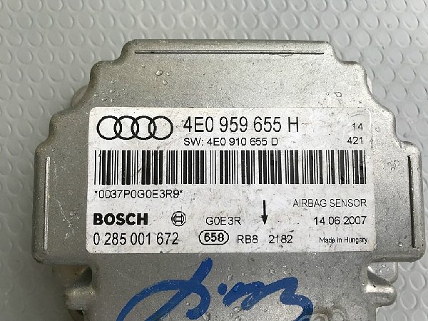 4E0 959 655 H Řídící jednotka airbagu Airbagová jednotka  Audi A8 D3 - 2