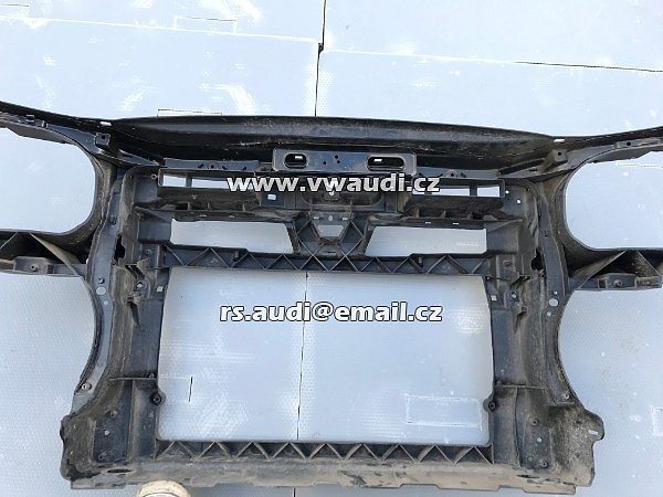 2K0 805 588 B 2K0805303 / 2K0 805 303    VW Caddy 2K Přední čelo . chladičová stěna. nosič zámku - 7