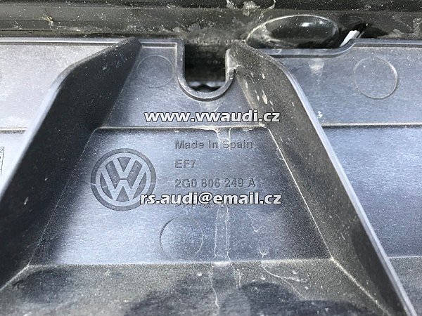 2G0 805 588 AC VW POLO 2G 2018  Chladičová stěna, vedení vzduchu Přední čelo chladičovka nosič zámku kapoty - 6