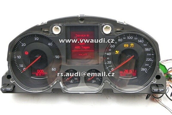  3C0 920 871 VW Passat 3C Tacho Tachometer  3C0920871 X  - 3