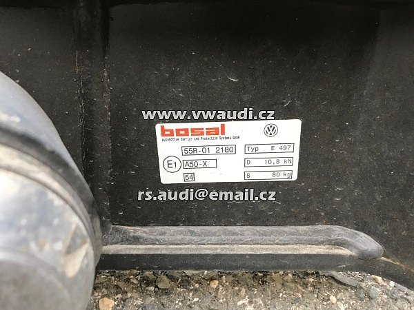 5TA 803 880 VW TOURAN II 2017  elektrické tažné zařízení originál výklopné výkyvné originál / hák koule tažný / - 6