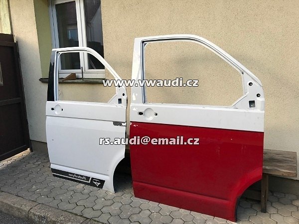 VW T6 Multivan Bulli dveře pravé přední . California - 1x   Candy Weiß LB9A - 3
