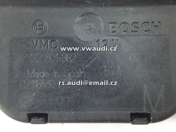 0 132 801 362   Servomotor nastavovací klapky topení klimatizace Bosch - 0 132 801 362   - 4