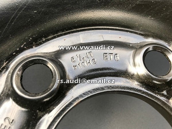 4KE 601 027  DOJEZDOVÉ KOLO Audi Q7 2019  Rezerva 19  &quot; . Rezervní kolo na dojetí - dojezdové kolo . disk ocelový + pneu .  - 3