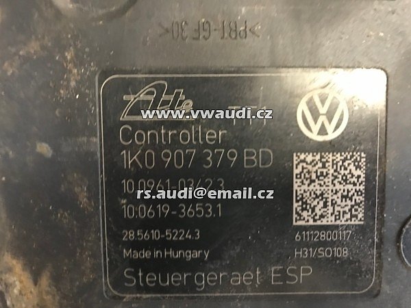 1K0 614 517CN , 1K0614517CN, 1k0 614 517cn ABS/ESP Hydraulický blok VW GOLF 6 Audi A3  VW Škoda Audi Seat ABS Hydraulikblock - 3
