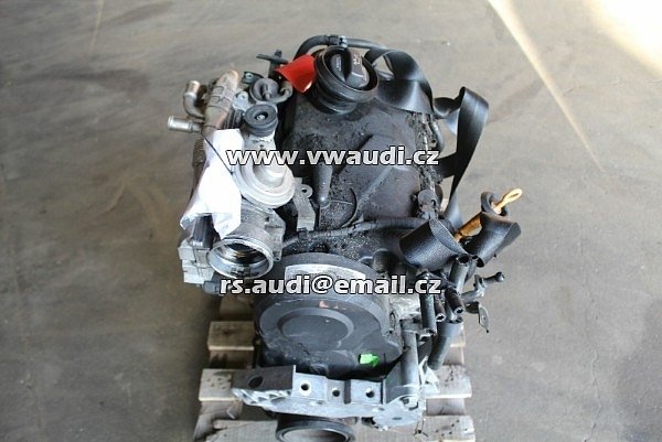 Motor BKC bez příslušenství VW Golf Plus 1.9 TDI Comfortline 1KP 77 KW 105 PS 225 Tis km - 2