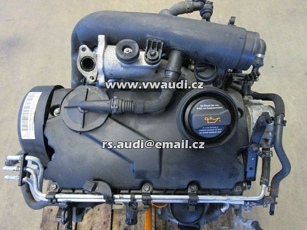 motor  AVQ motor agregát motoru AVQ VW Touran 1T1, 1T2 1.9 TDI 74 kW 100 PS - 3