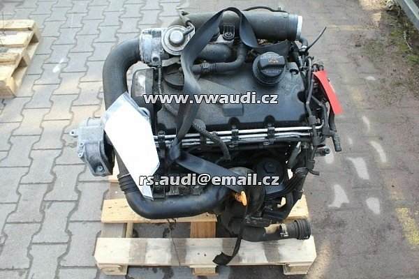 motor  AVQ motor agregát motoru AVQ VW Touran 1T1, 1T2 1.9 TDI 74 kW 100 PS - 6