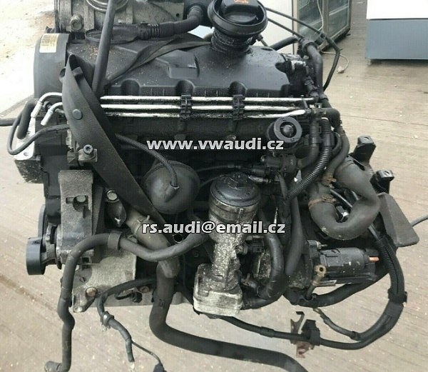  Motor BSW motor agregát motoru Škoda VW Fabia Roomster New Beetle 1,9 TDI Diesel BSW 105 PS - 3