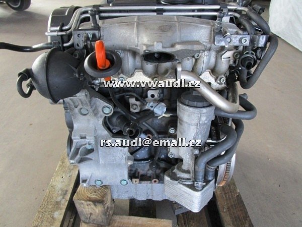 BKP bkp motor bez příslušenství VW PASSAT Variant 3C BKP 03G100098CX 2.0 103 KW 140 PS Diesel 10/2006 - 2