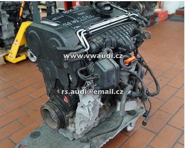 BKP bkp motor bez příslušenství VW PASSAT Variant 3C BKP 03G100098CX 2.0 103 KW 140 PS Diesel 10/2006 - 10