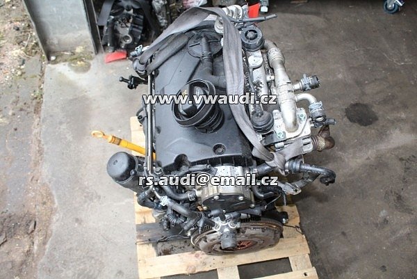  Axr AXR  motor bez příslušenství VW GOLF 4 Variant AXR 038100040G 1.9 74 KW 101 PS Diesel 07/2002 - 4