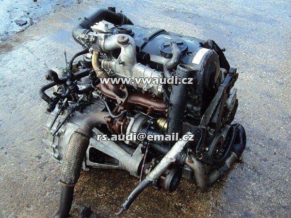  ANU anu motor bez příslušenství Motor VW Sharan EHL ANU Sharan TDI Family 66 KW 90 PS 187.753 Km - 2
