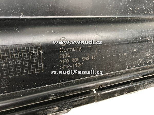 7E0 805 962C VW Transporter T6 2015  Plast nárazník chladičová stěna vedení vzduchu - 3