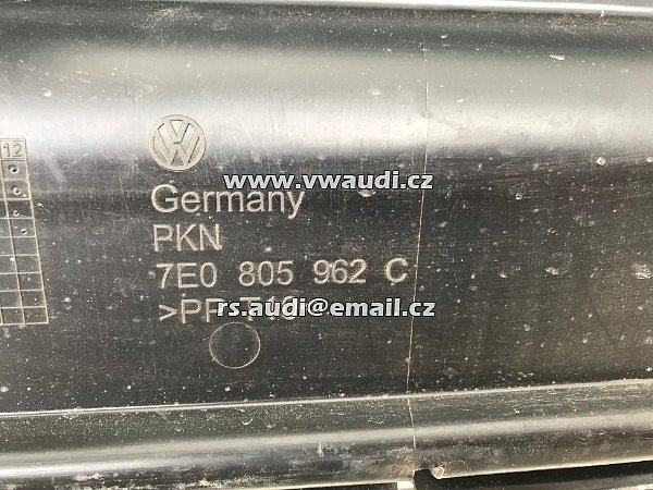7E0 805 962C VW Transporter T6 2015  Plast nárazník chladičová stěna vedení vzduchu - 4