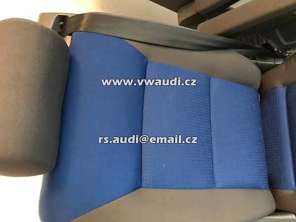 Otočné pilotní sedačky- zadní sedačka do VW Multivan T5 ATLANIS loketní opěrky odkládací přihrádka - šuplík . top stav . - 2