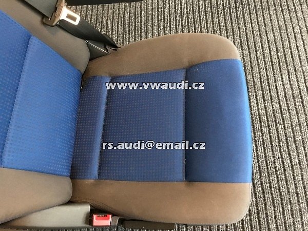 Otočné pilotní sedačky- zadní sedačka do VW Multivan T5 ATLANIS loketní opěrky odkládací přihrádka - šuplík . top stav . - 10