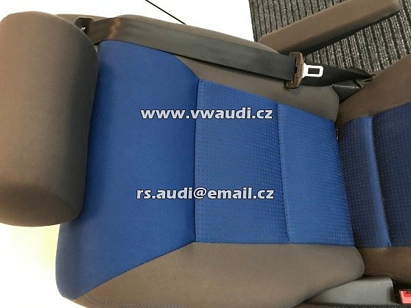 Otočné pilotní sedačky- zadní sedačka do VW Multivan T5 ATLANIS loketní opěrky odkládací přihrádka - šuplík . top stav . - 9