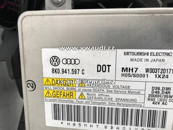  1ZS 941 328 -06 VW Touareg 7P Přední světlomet - Xenon 7P1 2011  LED - 5
