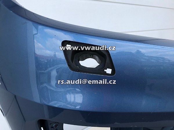 5N0 807 101 RH  VW Tiguan 5N Facelift   přední nárazník park systém otvory pdc + ostřikovače světel  - 22