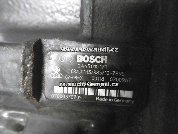   Audi A6 4F 05-08 TDI 3.0 Vysokotlaké čerpadlo vstřikovací čerpadlo  - 2