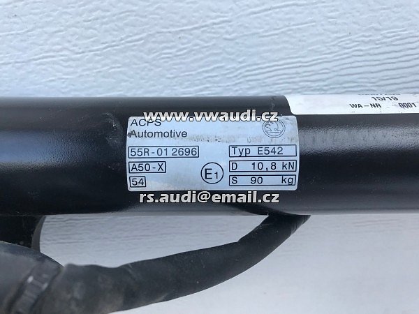 57A 803 880 D Elektrické tažné zařízení originál výklopné výkyvné originál  ( koule hák tažný )  Škoda Karoq od 2018 -   Seat Ateca od 2016  - 17