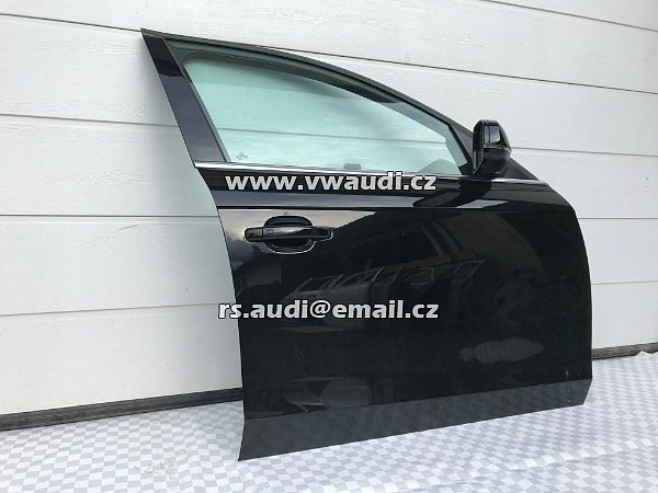 Dveře pravé přední A4 8K 2015  črná barva LZ9Y  top stav  - 3