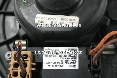 3C1 820 015 L VW Passat B7 2014 2.0TDI  motor větrání topení  klimatizace  větrák   - 2
