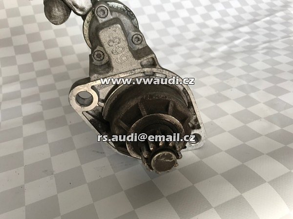 Startér motoru BMN 125 KW manual JMA  VW Passat B6 2.0 TDI 125KW 170PS 3C  spouštěč motoru  - 3