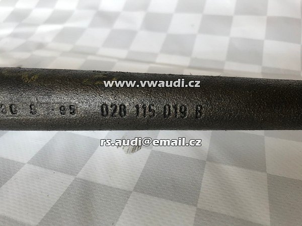 028 115 019B Hnací hřídel k Vakuovému  čerpadlu středový hřídel VW Golf 3 1.9 TDI 1Z. - 3
