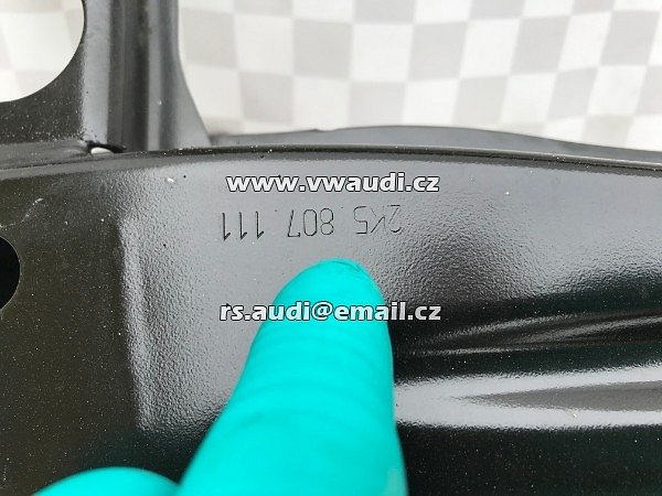  2K5 807 111 Nosič výztuha nosník  předního nárazníku VW Caddy 2K5 od 2015 facelift 2K5807111 originál - 3