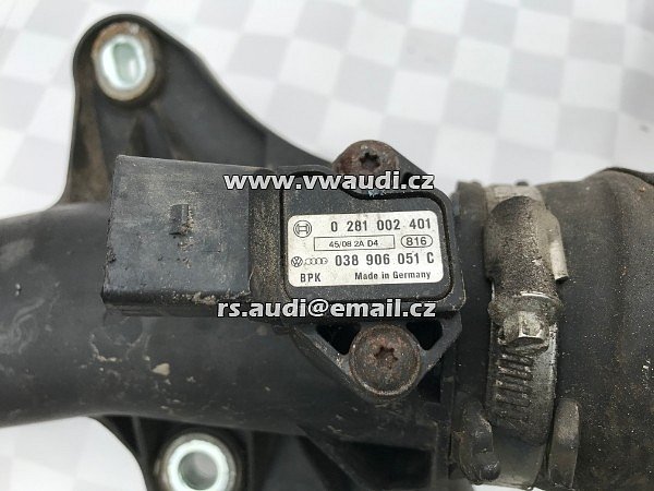 038 906 051 C  038906051C  Originální snímač tlaku plnicího tlaku v sacím potrubí VW - 2