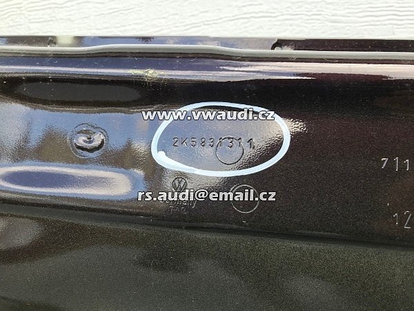 VW Caddy III Facelift od bj. 2015 Dveře přední levé 2K5831311 Dveře přední levé 2K - 8
