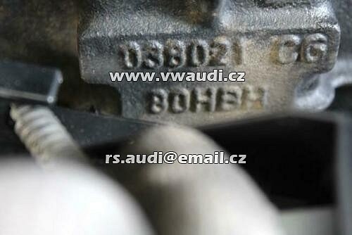 BLS motor agregát  VW Golf 5 V 1K1 Škoda Roomster motor 1,9 l TDI BLS 77 KW 105 PS Passat 3C   - 4