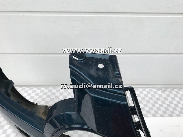 5L0 807 221 Nárazník přední Škoda Yeti 14- 5LO 807 221 modrá  spoiler stříbrný ostřikovače  - 6