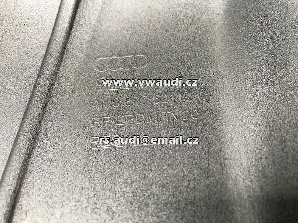 Audi Q7 4M 2017 .  4MO 807 527 B  +   4MO 807 521 originální nárazník zadní  +  difuzor  pro PDC  - 3