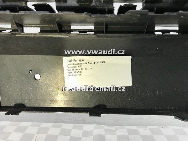2GA 807 221 NÁRAZNÍK přední + VW T-Roc od roku 2017 . PDC otvory  - 10