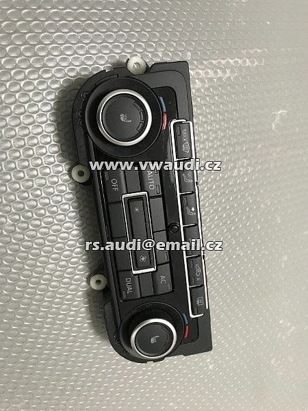 5K0 907 044 EC 5KO 907 044 EC  Ovládací panel klimatizace klimatizace VW Passat B7 ovladač klimatizace - 2