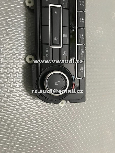 5K0 907 044 EC 5KO 907 044 EC  Ovládací panel klimatizace klimatizace VW Passat B7 ovladač klimatizace - 5