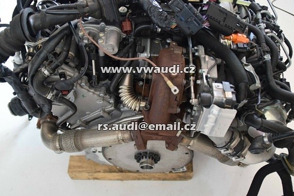 motor CCW  Motor Audi A4 8K A5 8T 8F T  3.0 TDi 15600 km CCW - 2