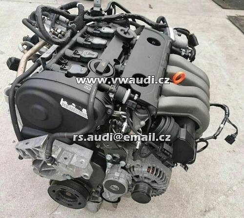 Motor AXW pro Audi A3 8P1 8P 2,0 FSI benzín AXW 150 PS - 2