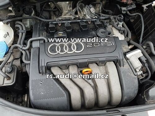 Motor AXW pro Audi A3 8P1 8P 2,0 FSI benzín AXW 150 PS - 3