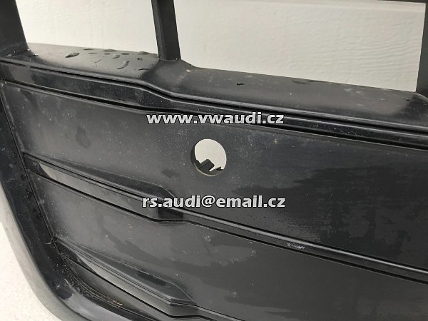  80A 853 651 C Audi 2018 2019 Q5 SQ5 Přední středová maska ​​černá  gril mřížka nárazníku OEM 80A-853-651-J-RP5  s line  - 8